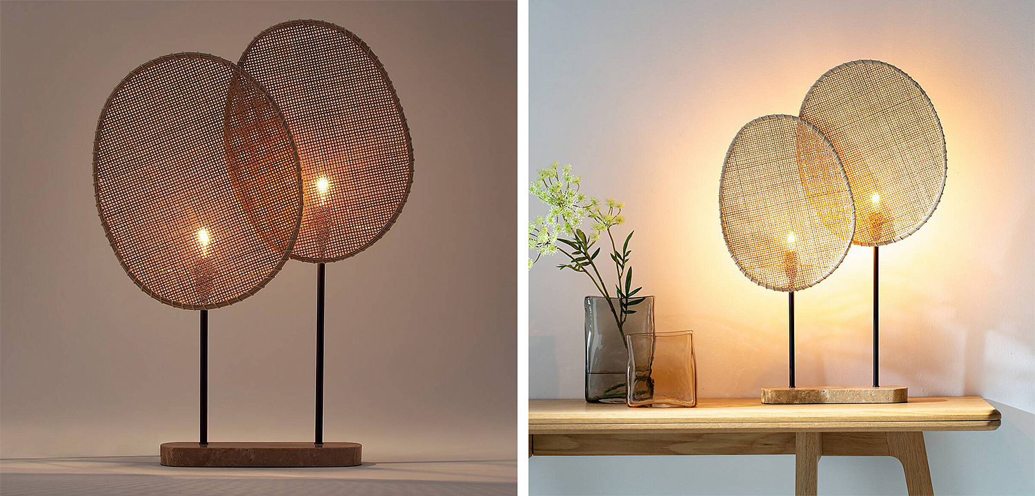 Настольная лампа Wicker Leaves Table lamp Настольная лампа Wicker Leaves Table lamp - Loft-Concept в Орле