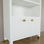 Книжный Стеллаж Elsa Dreams White с задней стенкой варинант исполнения - 1 | Loft Concept в Орле