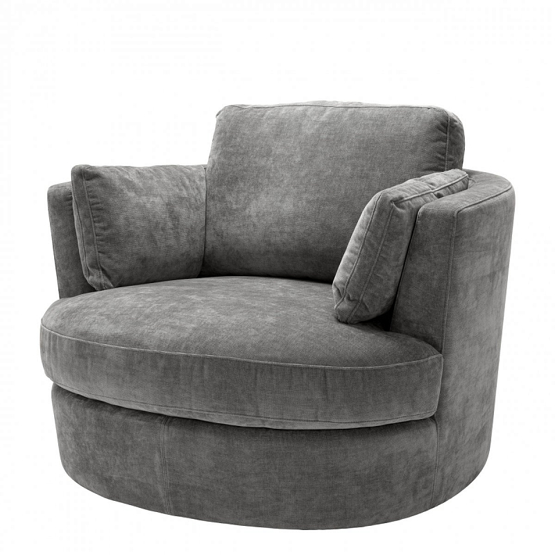 Кресло Eichholtz Chair Clarissa Grey Серый Кресло Eichholtz Chair Clarissa Grey Серый в Орле | Loft Concept