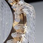 Люстра с подвесными рифлеными стеклянными трубками Nembus варинант исполнения - 20 | Loft Concept в Орле