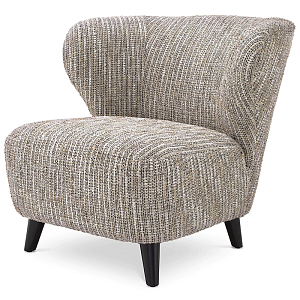 Кресло Eichholtz Chair Hydra Бежево-серый Черный