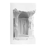 Встраиваемый в стену гипсовый светильник под покраску с колоннами и арками в античном стиле Antiquity Athena варинант исполнения - 8 | Loft Concept в Орле