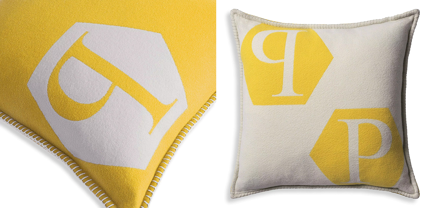 Подушка Philipp Plein Cushion Cashmere Yellow Подушка Philipp Plein Cushion Cashmere Yellow - Loft-Concept в Орле
