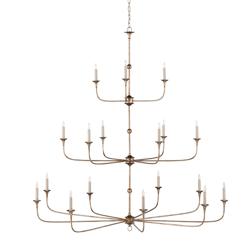 Люстра многоярусная бронзового цвета Graceful Chandelier Бронза Люстра многоярусная бронзового цвета Graceful Chandelier Бронза в Орле | Loft Concept