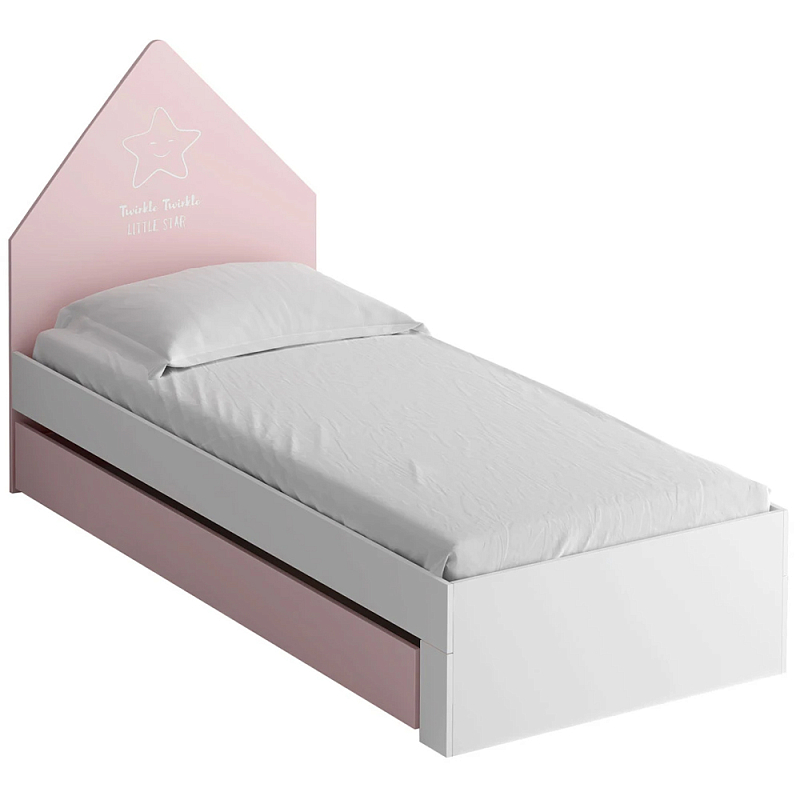Кровать в детскую Tiny Town Bed Розовый Зеленый шалфей Бежевый Белый Кровать в детскую Tiny Town Bed Розовый Зеленый шалфей Бежевый Белый в Орле | Loft Concept