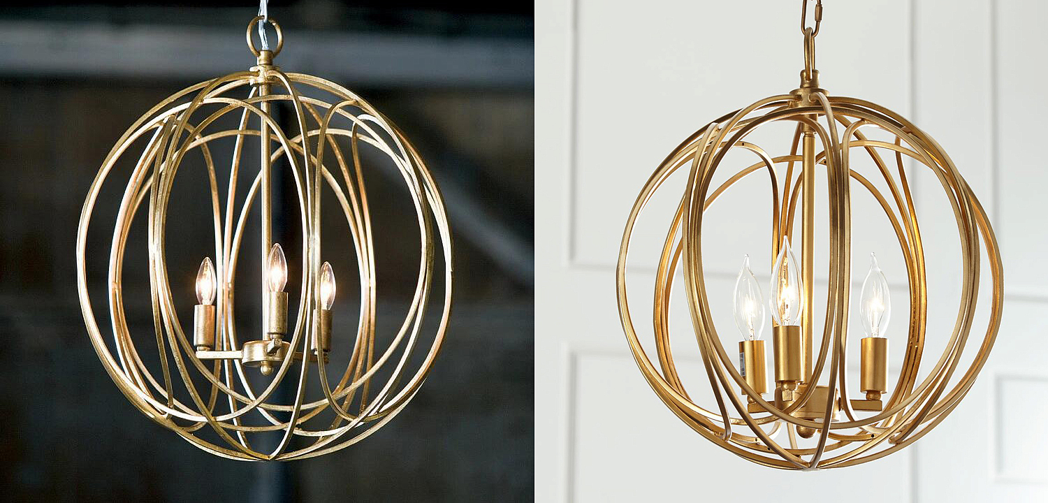 Люстра Golden Sphere Chandelier Люстра Golden Sphere Chandelier - Loft-Concept в Орле