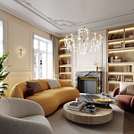 Бра с хрустальными подвесками Quasar варинант исполнения - 7 | Loft Concept в Орле