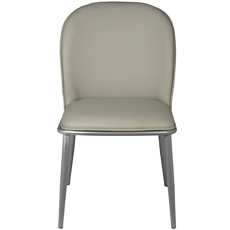 Стул обеденный из экокожи Modern Interior Chair Серый в Орле | Loft Concept 
