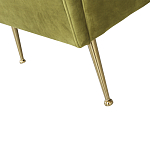 Кресло велюровое оливковое с подушкой Relaxation Soft варинант исполнения - 4 | Loft Concept в Орле