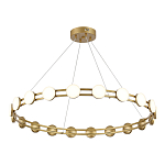 Люстра кольцевая с круглыми светодиодными источниками света Maxine Light варинант исполнения - 9 | Loft Concept в Орле