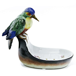 Мыльница Фарфоровый Зимородок