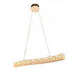 Люстра волнистой формы с текстурной огранкой Reflection of Reality варинант исполнения - 1 | Loft Concept в Орле