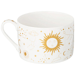 Чайная пара из фарфора с рисунком звезд и созвездий 200 мл Porcelain Astronomy Collection варинант исполнения - 1 | Loft Concept в Орле