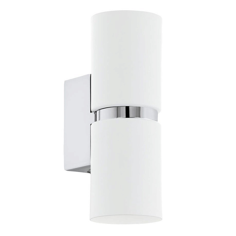 Бра Lestor double round chrome white Белый Хром Бра Lestor double round chrome white Белый Хром в Орле | Loft Concept