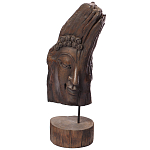Декоративная статуэтка из дерева Будда Buddha Wooden Statuette варинант исполнения - 2 | Loft Concept в Орле