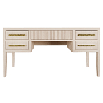 Большой Рабочий стол Primo с 5 выдвижными ящиками Светлый дуб варинант исполнения - 7 | Loft Concept в Орле