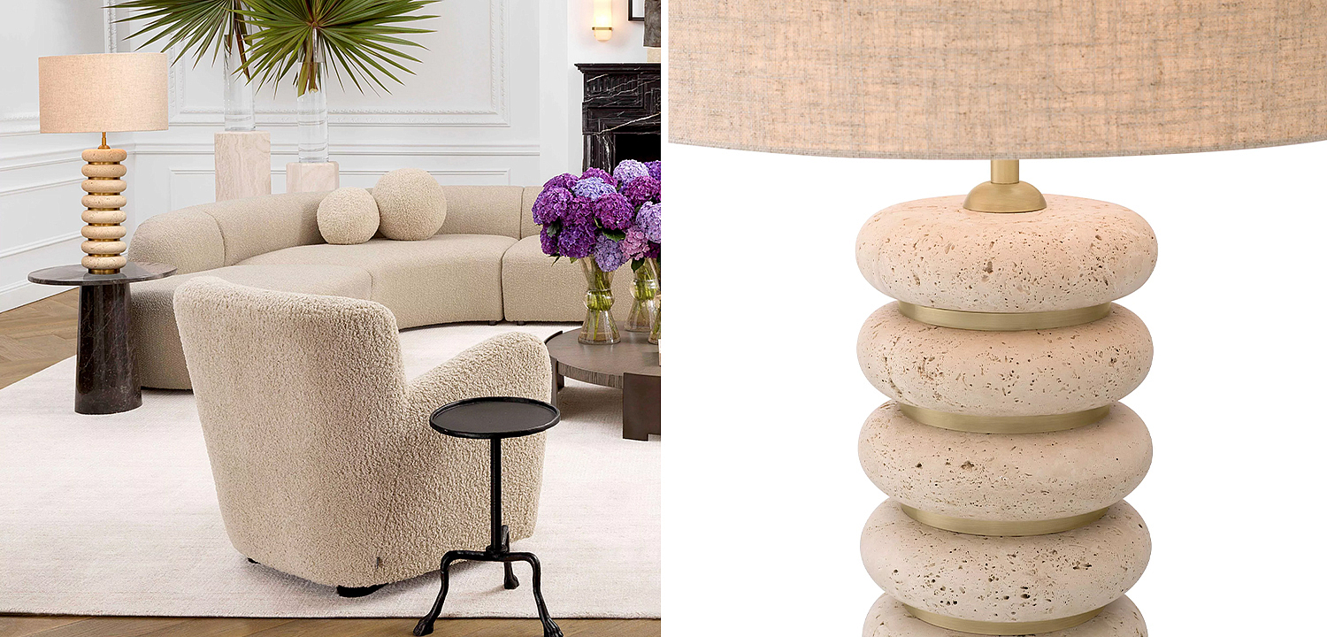 Настольная лампа Eichholtz Table Lamp Baron Настольная лампа Eichholtz Table Lamp Baron - Loft-Concept в Орле