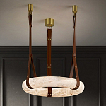 Люстра в форме обруча из натурального камня Minerals of Light варинант исполнения - 6 | Loft Concept в Орле