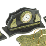 Настольный письменный набор из змеевика из 7-ми элементов Successful Leader варинант исполнения - 6 | Loft Concept в Орле