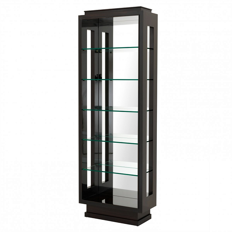 Витрина Eichholtz Cabinet Yardley Коричневый Прозрачное Стекло Витрина Eichholtz Cabinet Yardley Коричневый Прозрачное Стекло в Орле | Loft Concept