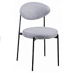 Стул металлический с мягкой спинкой и сиденьем Alfie Chair варинант исполнения - 3 | Loft Concept в Орле