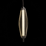 Люстра круглая каскадня с 5-ю плафонами из металлической сетки Mesh Lampshade Lighting варинант исполнения - 5 | Loft Concept в Орле