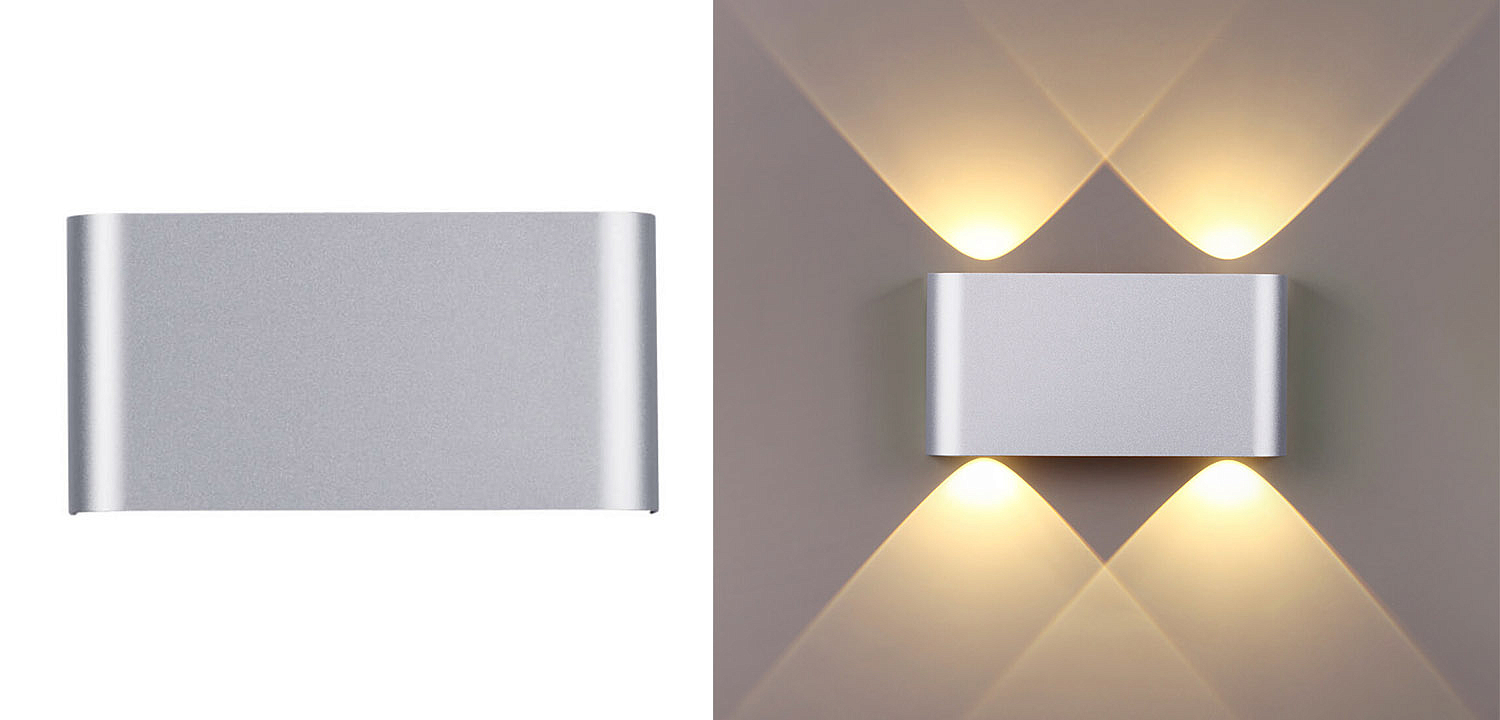 Бра Obverse Silver Rectangle A Wall lamp Бра Obverse Silver Rectangle A Wall lamp - Loft-Concept в Орле