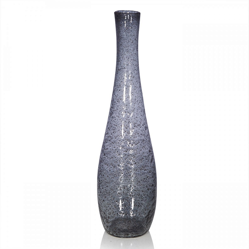 Ваза Glass Lava Tall Серый (Gray) Ваза Glass Lava Tall Серый (Gray) в Орле | Loft Concept