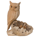 Статуэтка из дерева сова Animals of the World варинант исполнения - 4 | Loft Concept в Орле