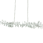 Линейная люстра White Eucalyptus Branches Lighting Chandelier варинант исполнения - 1 | Loft Concept в Орле