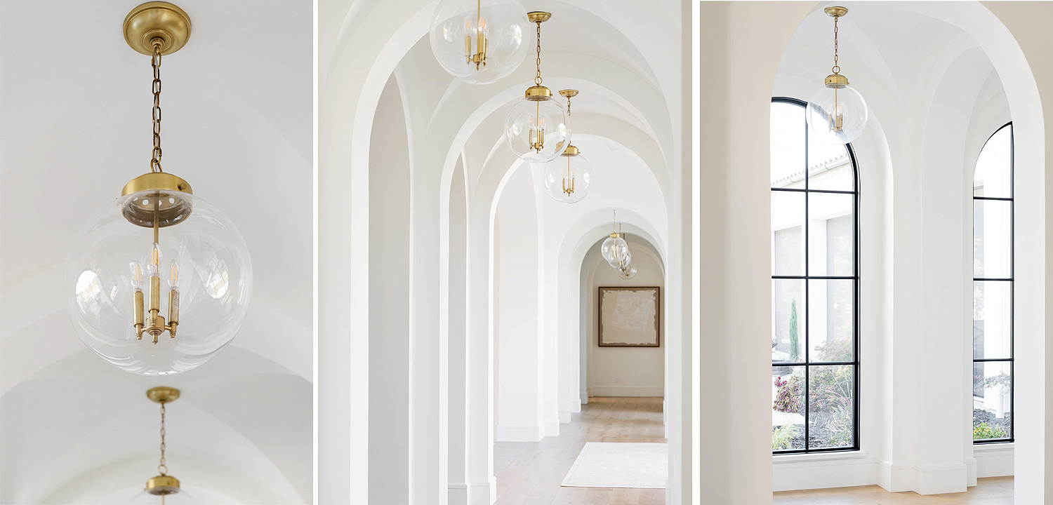 Подвесной светильник Conor Globe Hanging lamp Gold Подвесной светильник Conor Globe Hanging lamp Gold - Loft-Concept в Орле