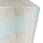 Настольная лампа стеклянная с тканевым абажуром Edges варинант исполнения - 1 | Loft Concept в Орле