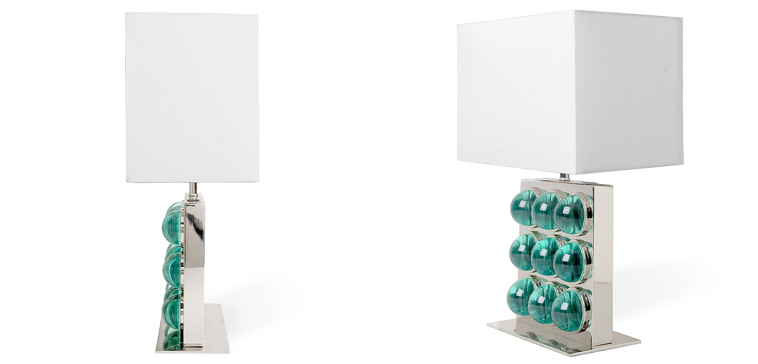 Настольная лампа Jonathan Adler Globo Square Настольная лампа Jonathan Adler Globo Square - Loft-Concept в Орле