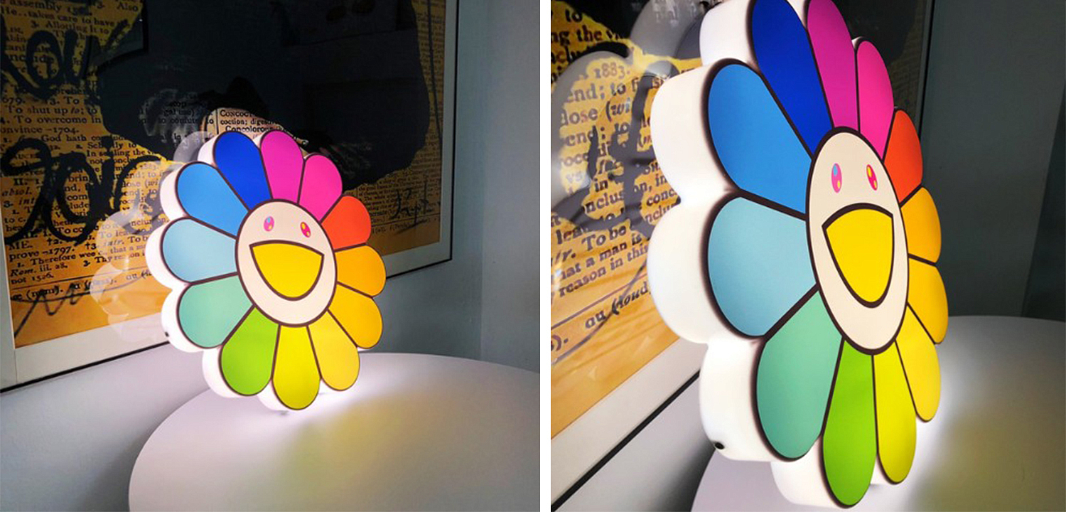 Светильник разноцветный подсолнух Takashi Murakami 1 Светильник разноцветный подсолнух Takashi Murakami 1 - Loft-Concept в Орле