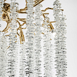Люстра с декором в виде ветвей с хрустальными подвесками Fairytree Gold Crystal Chandelier 6 варинант исполнения - 3 | Loft Concept в Орле