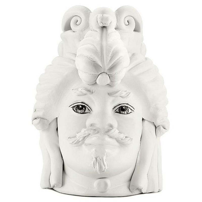 Ваза Vase Moro Man Small White Matt Белый в Орле | Loft Concept 