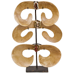 Аксессуар для интерьера из дерева и ракушек Papua Art Object варинант исполнения - 1 | Loft Concept в Орле