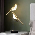 Настольная лампа с 2-мя плафонами в виде птичек Flight of Light варинант исполнения - 1 | Loft Concept в Орле