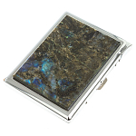 Портсигар на 10 сигарет с газовой зажигалкой из натурального камня Лабрадор Stone Cigarettes Cases варинант исполнения - 1 | Loft Concept в Орле