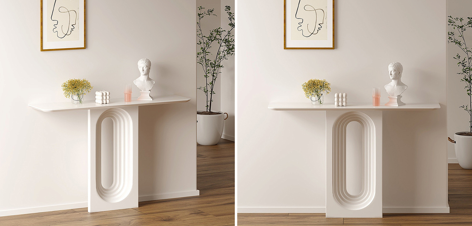 Консоль Madeline Console White Консоль Madeline Console White - Loft-Concept в Орле