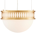 Подвесной светильник с фактурным золотым каркасом Exceptional Classic Design варинант исполнения - 1 | Loft Concept в Орле