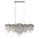 Люстра подвесная с металлическими дугами и длинными цепочками 115 см Atlantis Chain варинант исполнения - 11 | Loft Concept в Орле