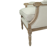 Кресло William Classical Armchair beige flax варинант исполнения - 4 | Loft Concept в Орле