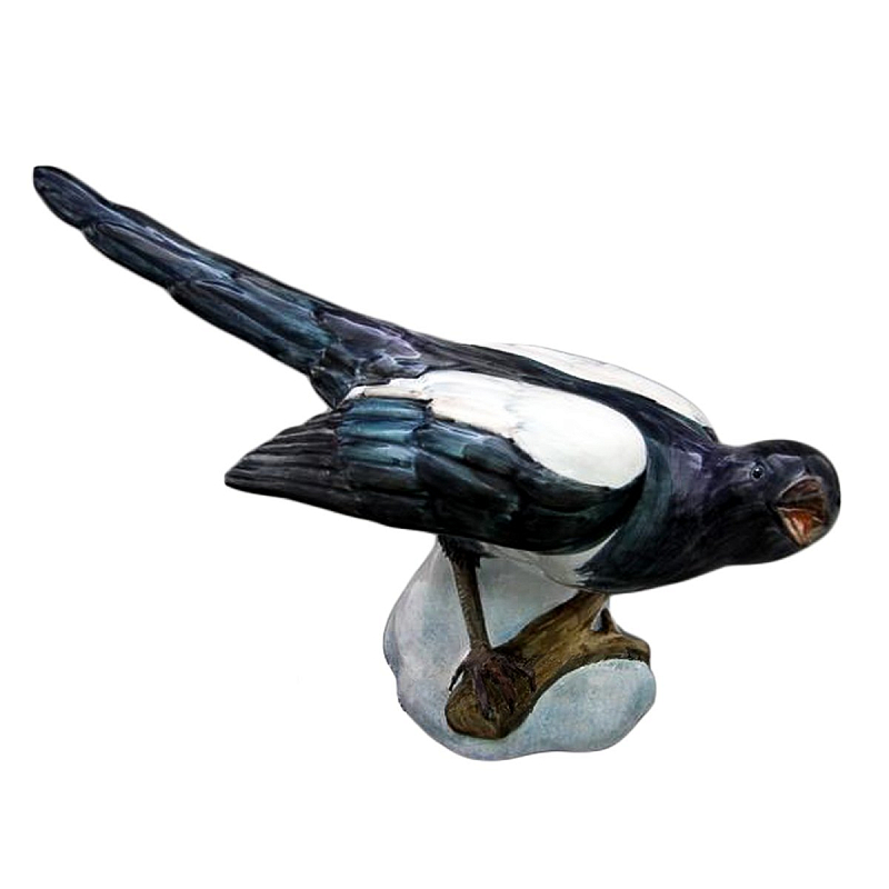 Статуэтка Magpie Черно-белый Статуэтка Magpie Черно-белый в Орле | Loft Concept