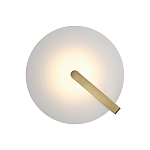 Потолочный светильник в форме плоского диска из белого матового стекла Eurofase варинант исполнения - 2 | Loft Concept в Орле