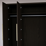 Большой Шкаф Primo Темный орех с 3 дверьми и 3 выдвижными ящиками варинант исполнения - 8 | Loft Concept в Орле