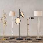 Торшер с абажурами из тонких металлических палочек Wild Thorns варинант исполнения - 3 | Loft Concept в Орле