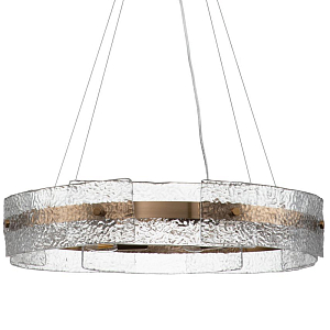 Люстра Elanza с  Рельефным Стеклом  