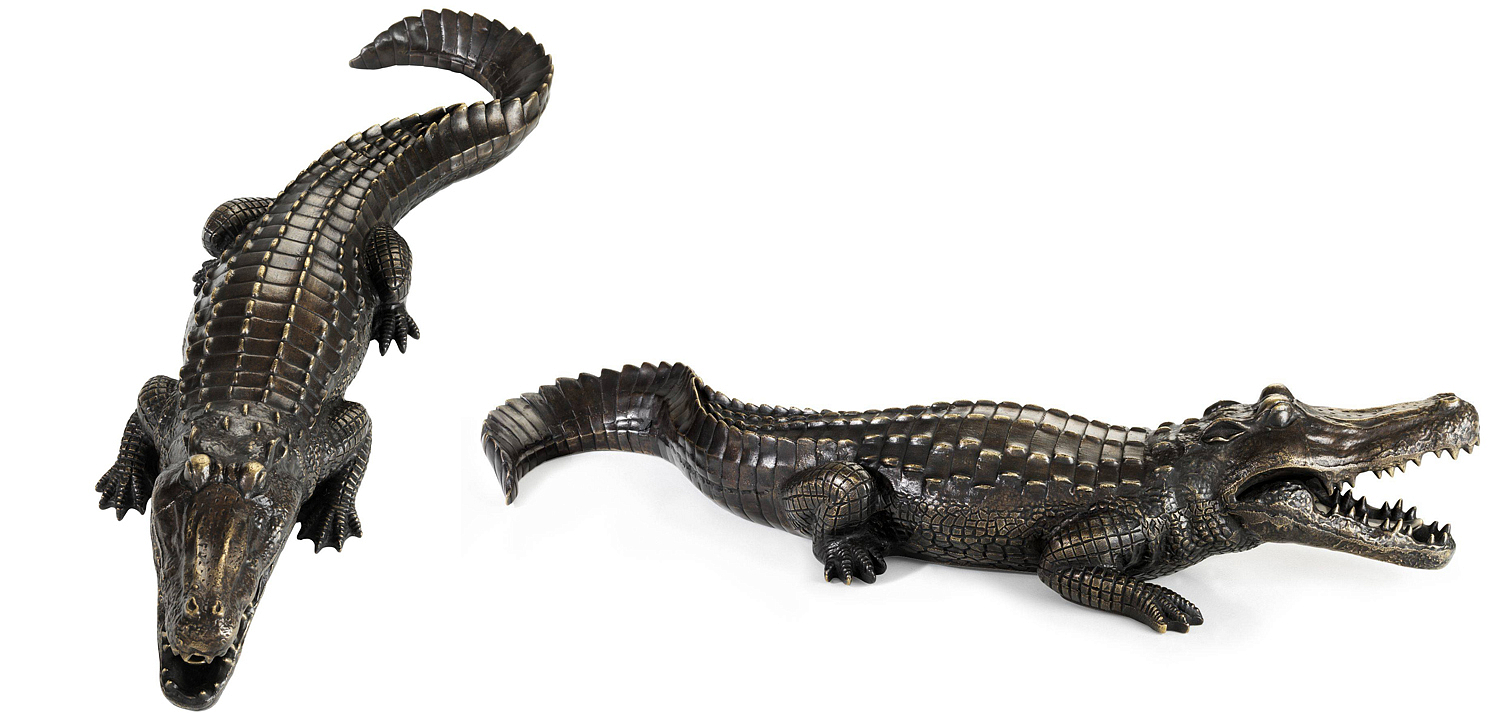 Статуэтка Eichholtz Crocodile Статуэтка Eichholtz Crocodile - Loft-Concept в Орле