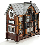 Декоративная антикварная клетка Wise Raven варинант исполнения - 2 | Loft Concept в Орле